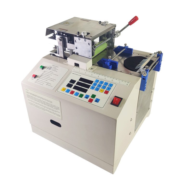 round hook and loop punch cutter machine